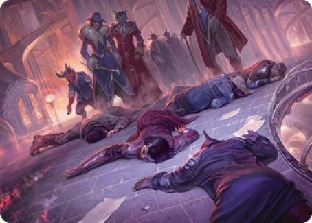 Image of Make an Example Art Card [Streets of New Capenna Art Series]