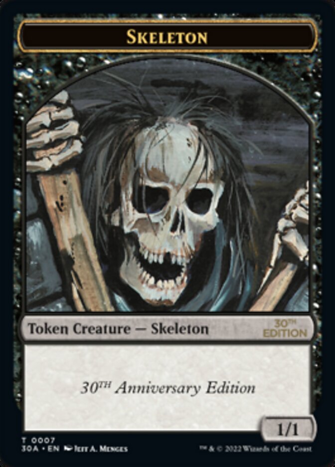 Image of Skeleton Token [30th Anniversary Tokens]