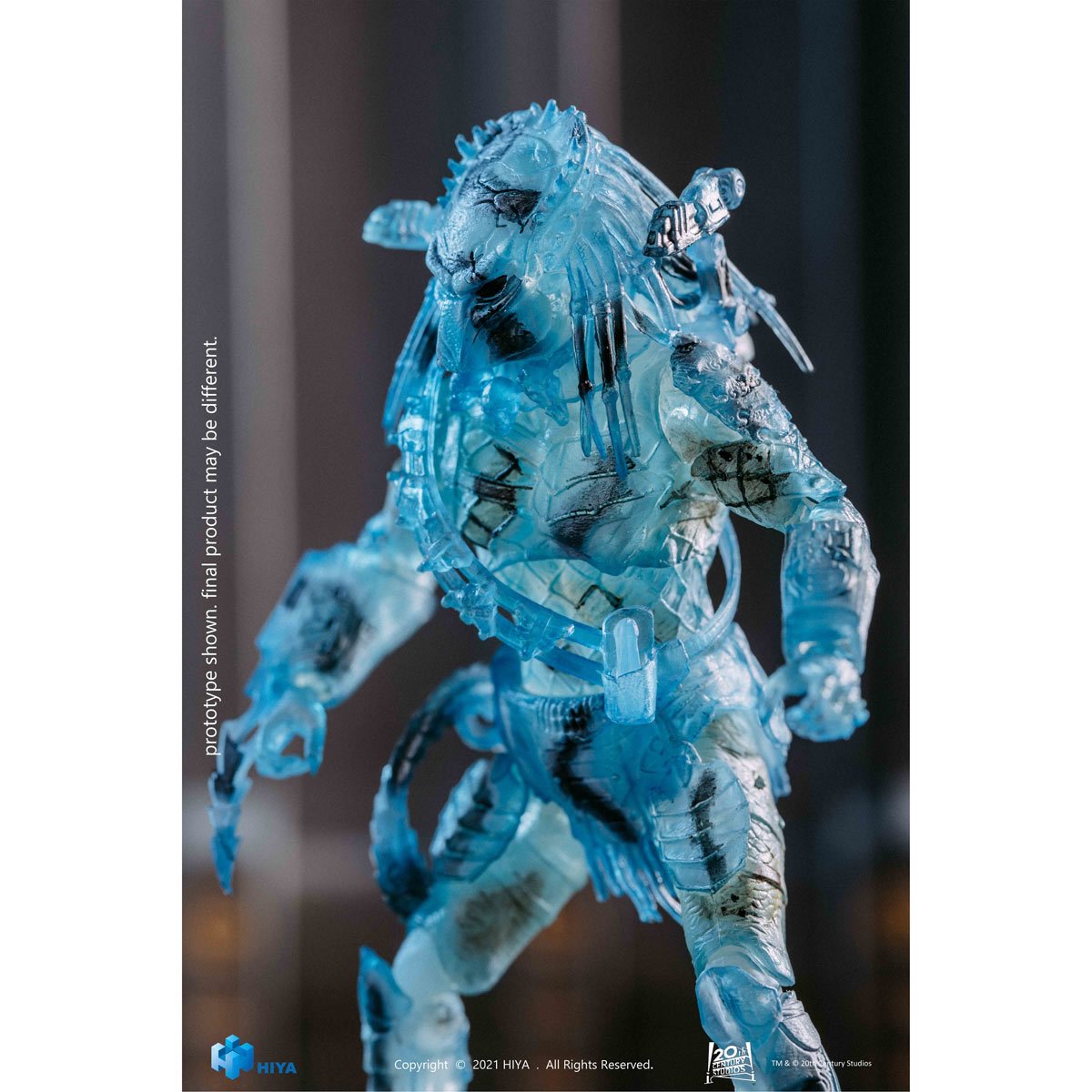 Image of Active Camouflage Wolf Predator (Aliens Vs Predator Requiem) HIYA Mini Figure