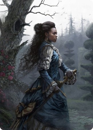 Image of Mina Harker Art Card [Innistrad: Crimson Vow Art Series]