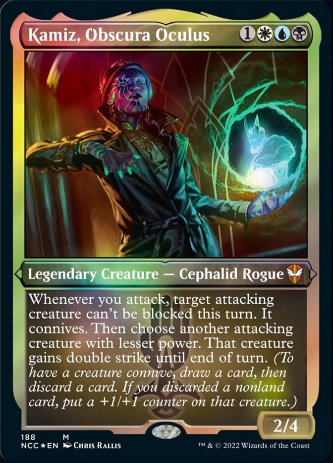 Image of Kamiz, Obscura Oculus (Display Commander) [Streets of New Capenna Commander]