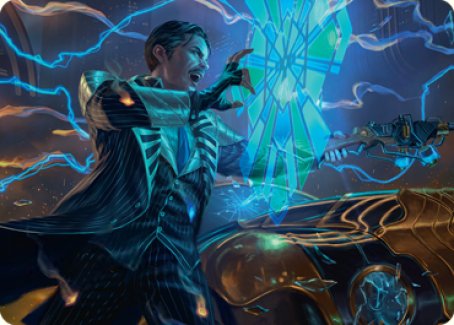 Image of Brokers Veteran Art Card [Streets of New Capenna Art Series]