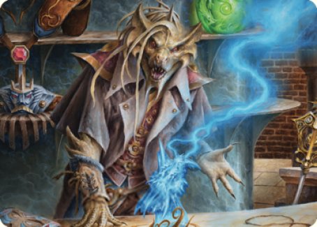 Image of Renari, Merchant of Marvels Art Card [Commander Legends: Battle for Baldur's Gate Art Series]