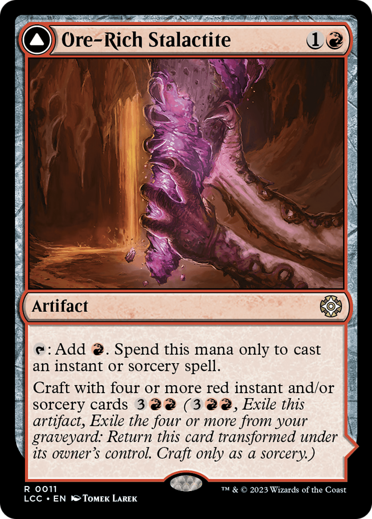 Image of Ore-Rich Stalactite [The Lost Caverns of Ixalan Commander]
