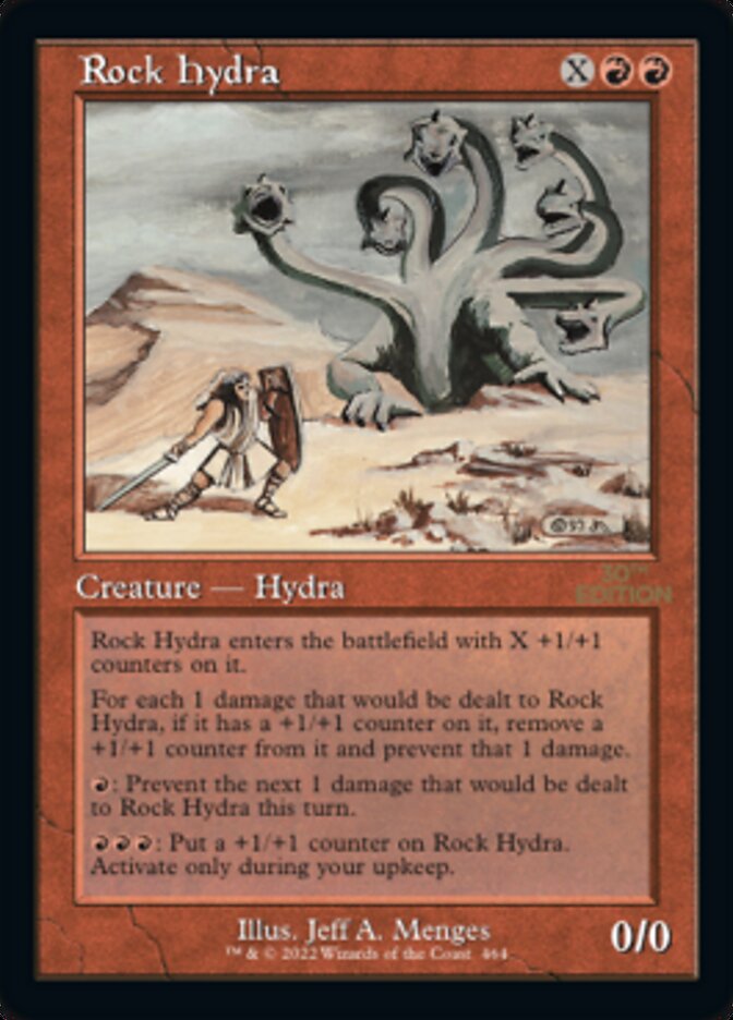 Image of Rock Hydra (Retro) [30th Anniversary Edition]