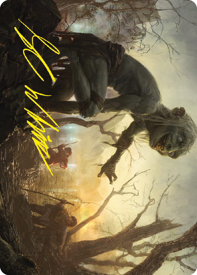 Image of Smeagol, Helpful Guide Art Card (Gold-Stamped Signature) [The Lord of the Rings: Tales of Middle-earth Art Series]