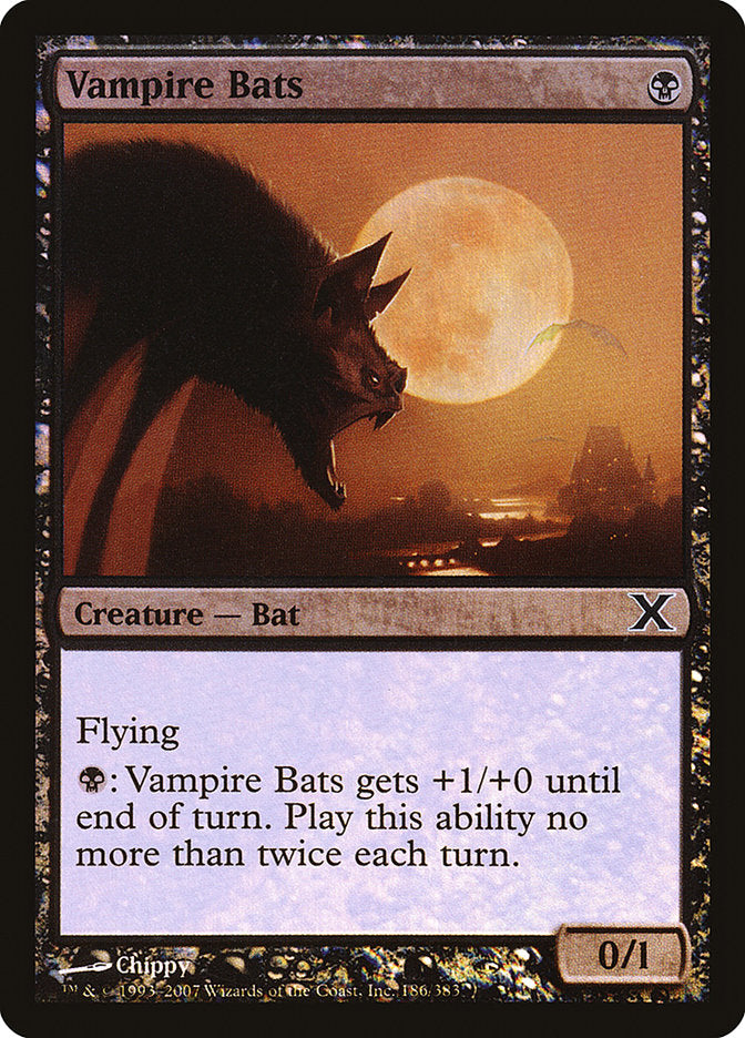Image of Vampire Bats (Premium Foil) [Tenth Edition]