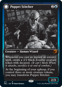 Image of Poppet Stitcher // Poppet Factory [Innistrad: Double Feature]