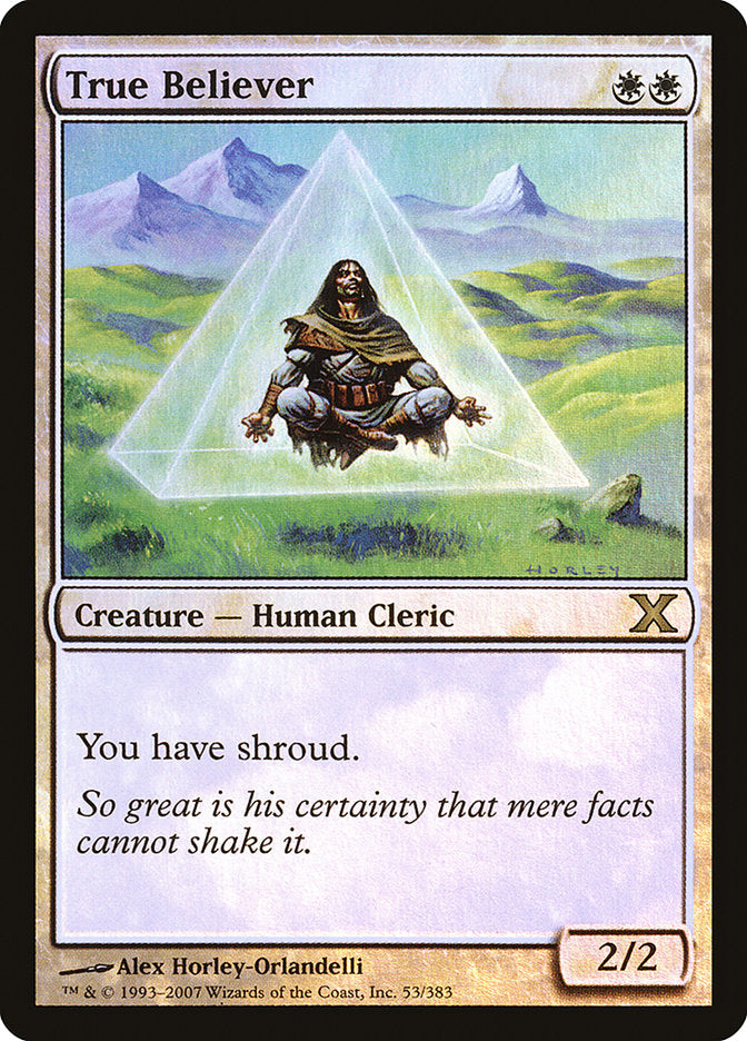 Image of True Believer (Premium Foil) [Tenth Edition]