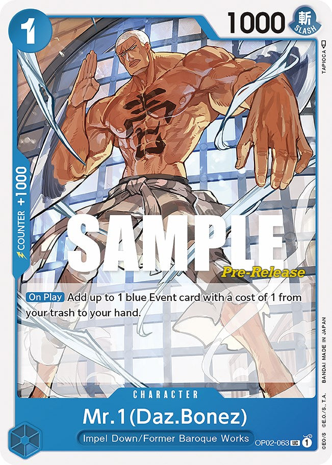 Image of Mr.1 (Daz.Bonez) [Paramount War Pre-Release Cards]