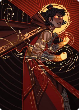 Image of Infuriate Art Card [Strixhaven: School of Mages Art Series]