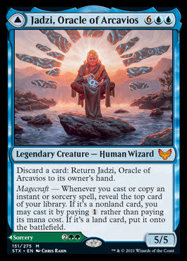 Image of Jadzi, Oracle of Arcavios // Journey to the Oracle [Strixhaven: School of Mages]