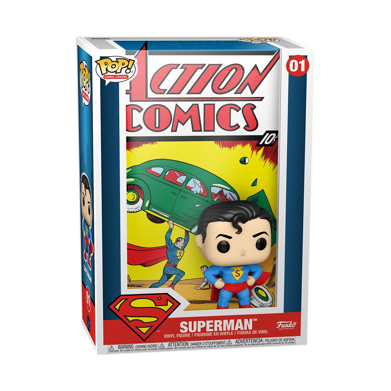 Image of Superman (Comic Cover: Action Comics) #01