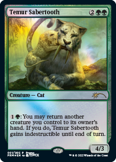 Image of Temur Sabertooth [Year of the Tiger 2022]