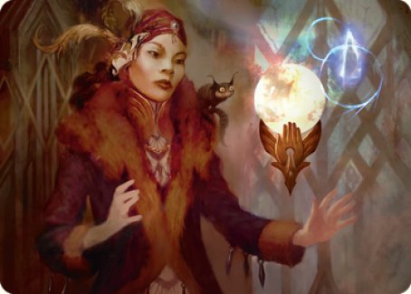 Image of Misfortune Teller Art Card [Streets of New Capenna Art Series]