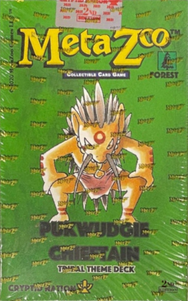 Image of Pukwudgie Chieftain Tribal Theme Deck 2nd Edition -MetaZoo