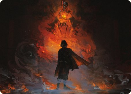 Image of Pippin, Guard of the Citadel Art Card [The Lord of the Rings: Tales of Middle-earth Art Series]