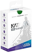 Green Standard Size Card Sleeves - Ultimate Guard KATANA [100 ct]