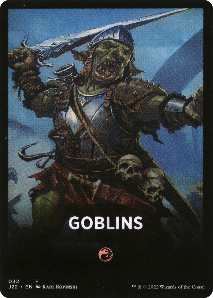 Image of Goblins Theme Card [Jumpstart 2022 Front Cards]