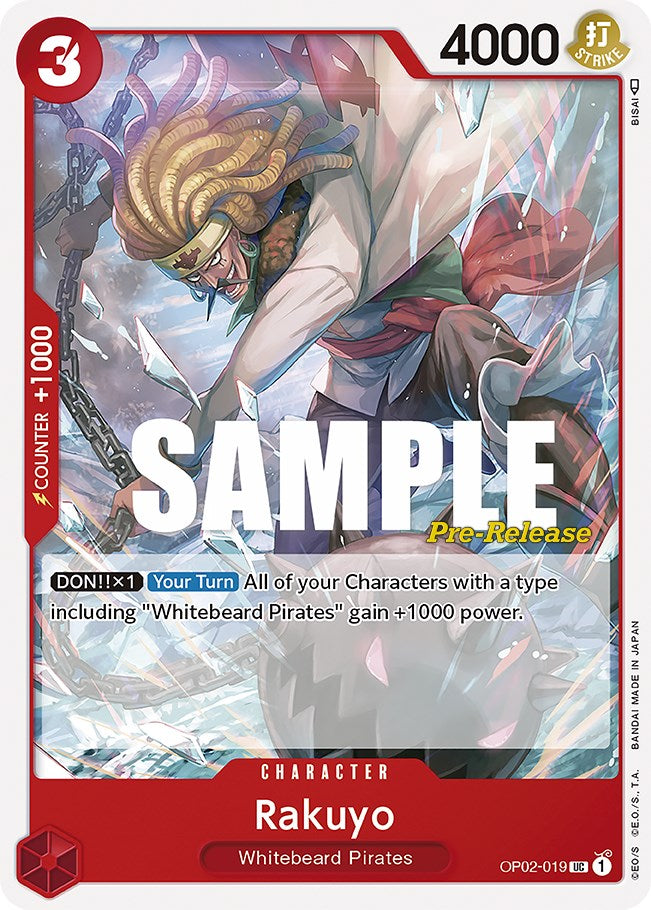 Image of Rakuyo [Paramount War Pre-Release Cards]