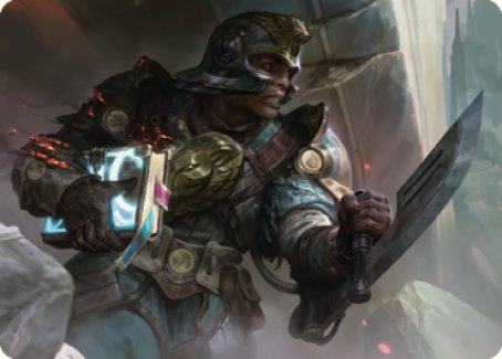 Image of Retrieval Agent Art Card [The Brothers' War Art Series]