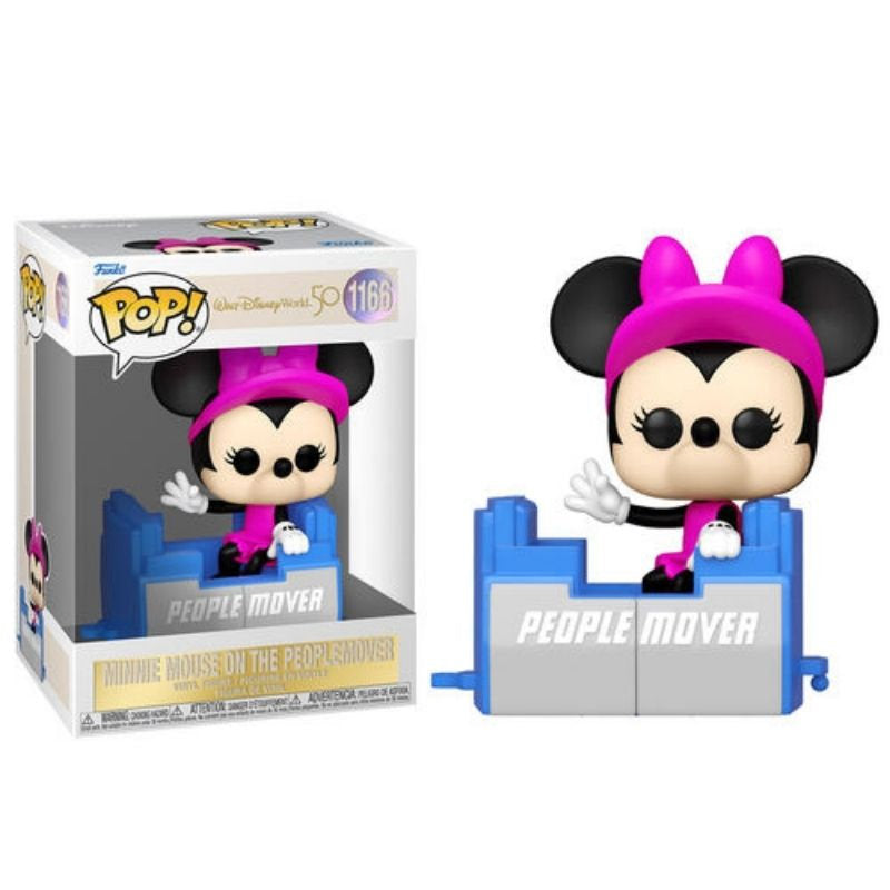 Image of Minnie Mouse On The Peoplemover #1166 (Walt Disney World 50)