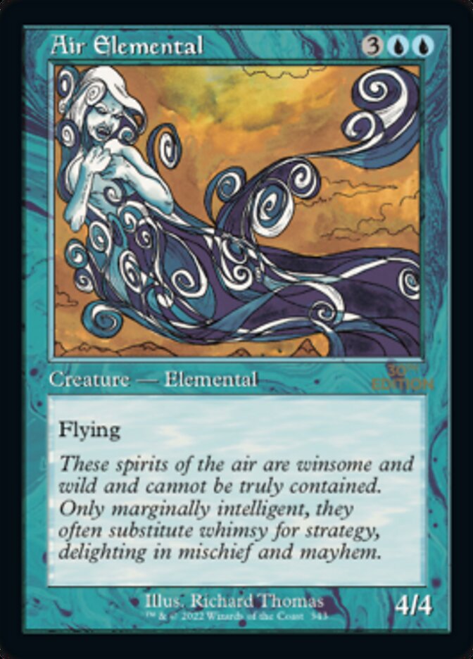 Image of Air Elemental (Retro) [30th Anniversary Edition]