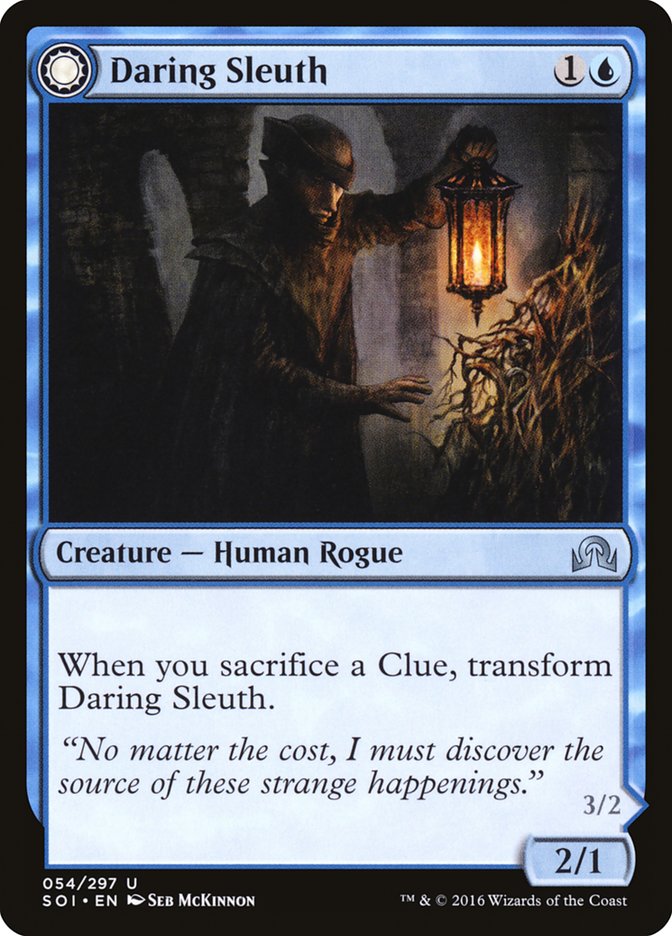 Image of Daring Sleuth // Bearer of Overwhelming Truths [Shadows over Innistrad]