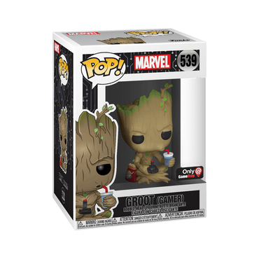 Groot (Marvel) (Gamer) (Only At Gamestop) #539