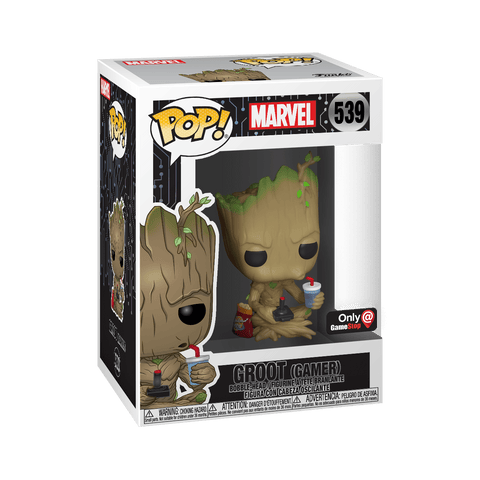 Groot (Marvel) (Gamer) (Only At Gamestop) #539