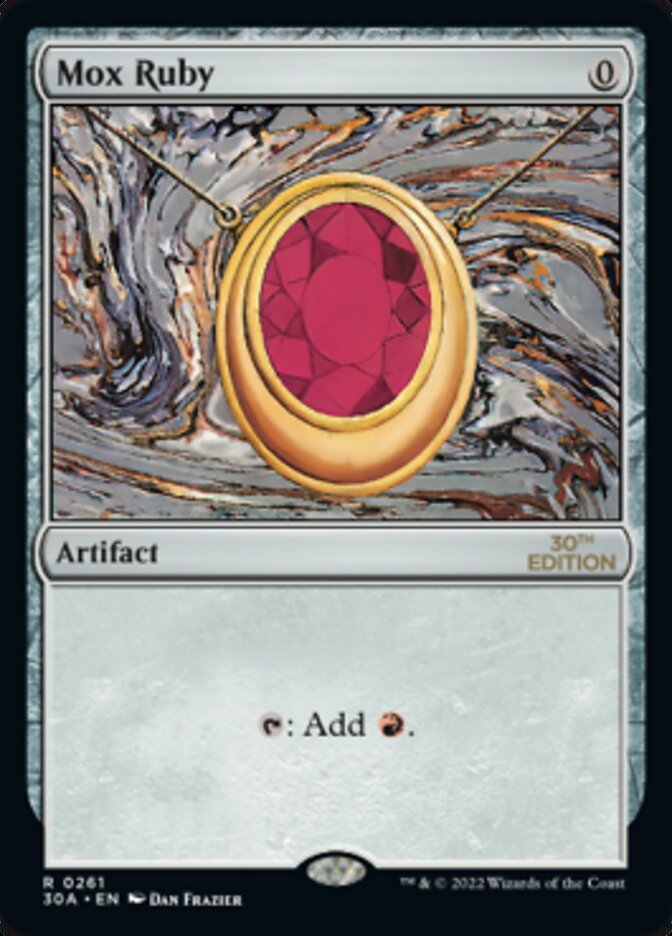 Image of Mox Ruby [30th Anniversary Edition]