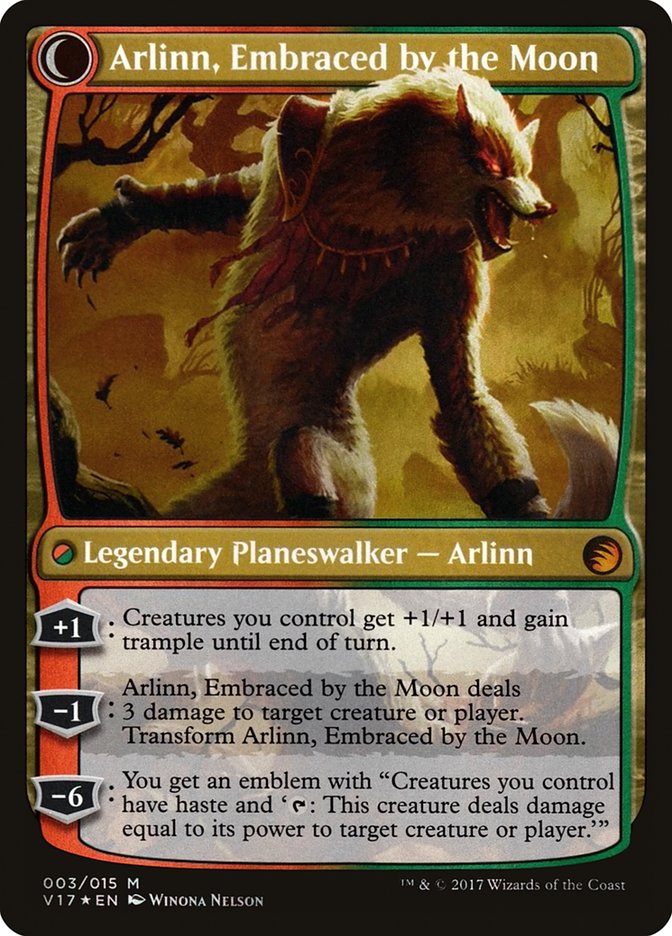 Image of Arlinn Kord // Arlinn, Embraced by the Moon [From the Vault: Transform]