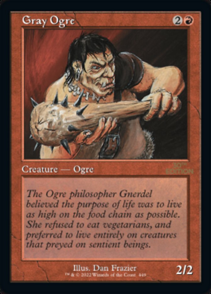 Image of Gray Ogre (Retro) [30th Anniversary Edition]