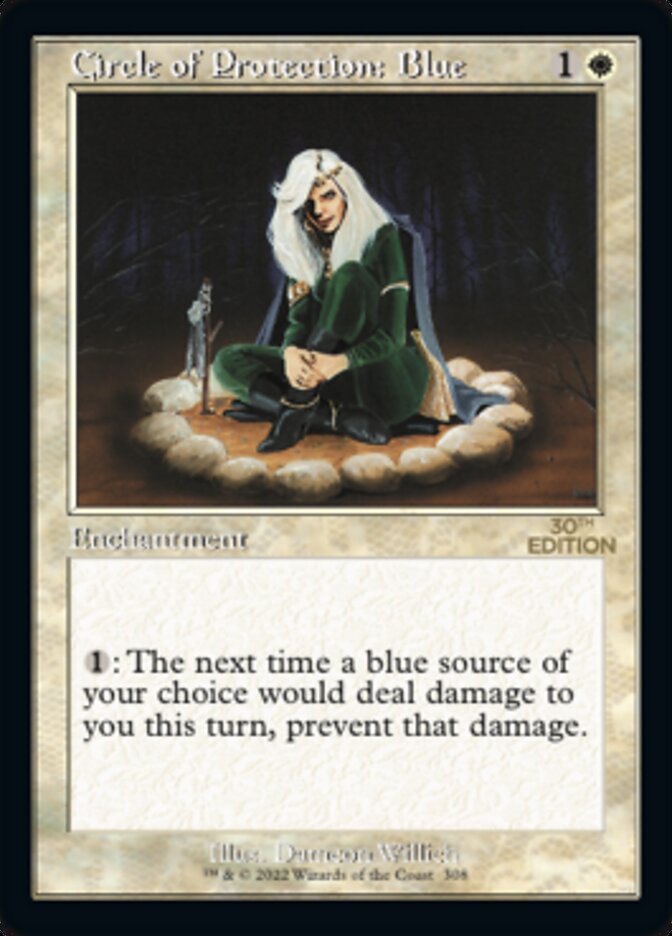 Image of Circle of Protection: Blue (Retro) [30th Anniversary Edition]
