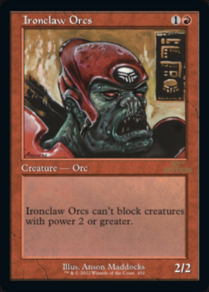 Image of Ironclaw Orcs (Retro) [30th Anniversary Edition]