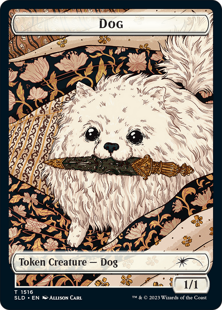Image of Dog // Cat Double-Sided Token [Secret Lair Commander Deck: Raining Cats and Dogs Tokens]