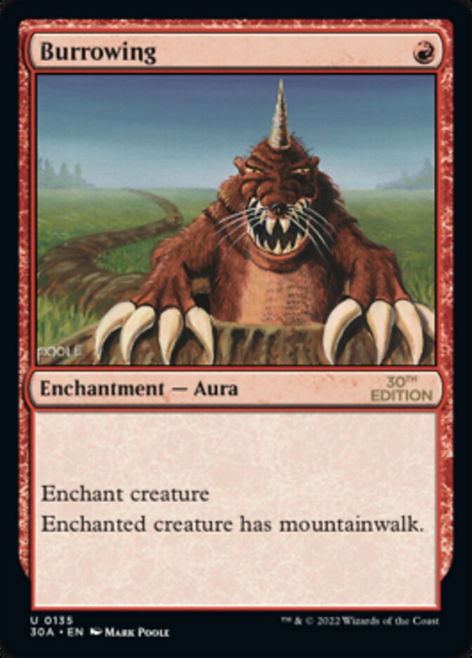 Image of Burrowing [30th Anniversary Edition]