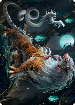 Image of Gloomshrieker Art Card [Kamigawa: Neon Dynasty Art Series]