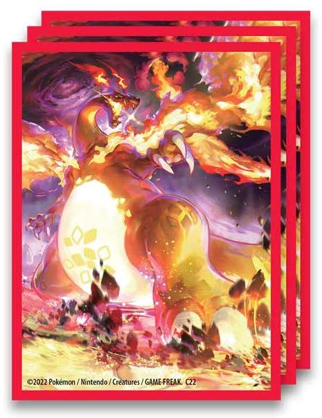 Image of Gigantamax Charizard Card Sleeves - Pokemon  [65 ct]