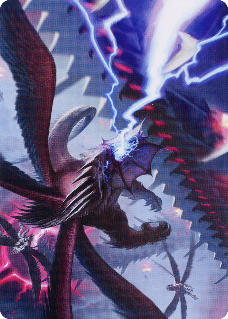 Image of Defiant Thundermaw Art Card [March of the Machine Art Series]
