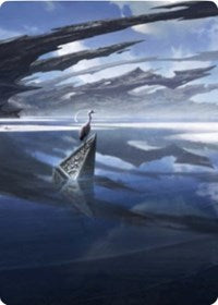 Image of Seachrome Coast Art Card [Zendikar Rising Art Series]