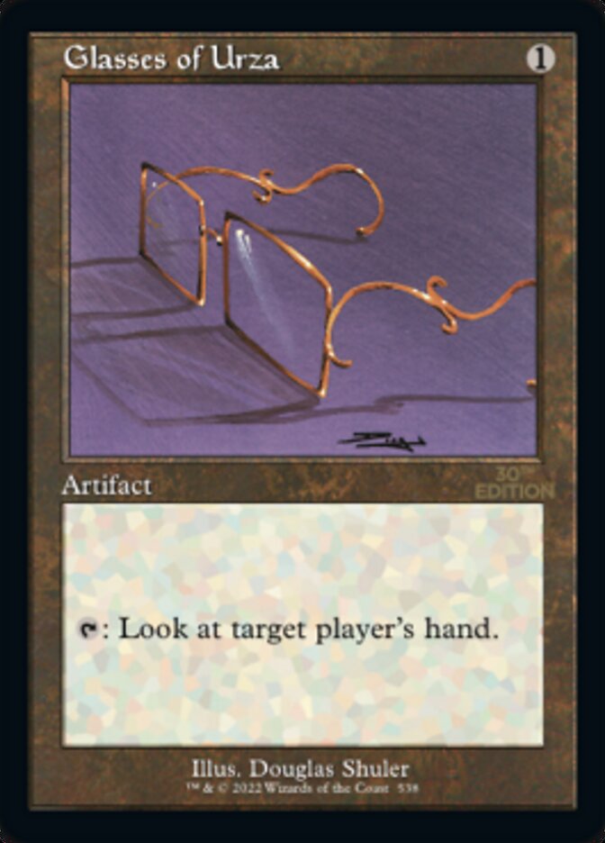 Image of Glasses of Urza (Retro) [30th Anniversary Edition]