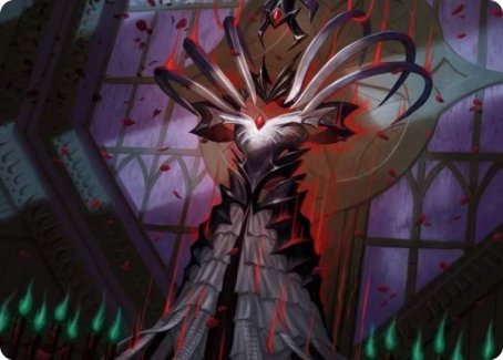 Image of Bride's Gown Art Card [Innistrad: Crimson Vow Art Series]