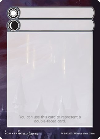Image of Helper Card (6/9) [Innistrad: Crimson Vow Tokens]