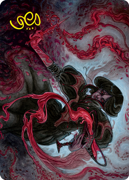 Image of Change of Fortune Art Card (Gold-Stamped Signature) [Innistrad: Crimson Vow Art Series]