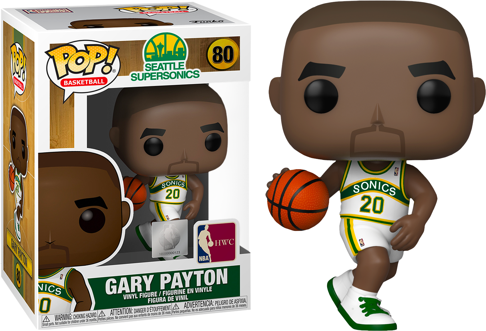 Image of Gary Payton (Seattle Supersonics) #80