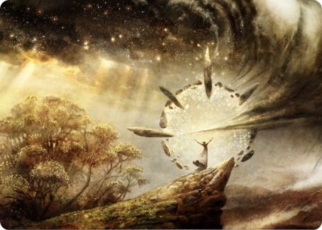 Image of Harness Infinity Art Card [Strixhaven: School of Mages Art Series]