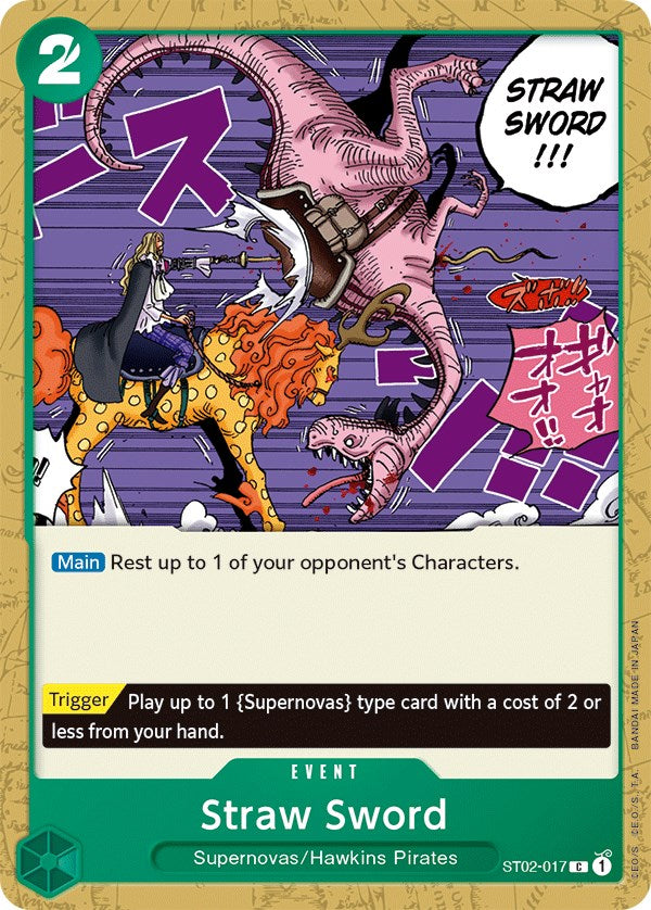 Image of Straw Sword [Starter Deck: Worst Generation]