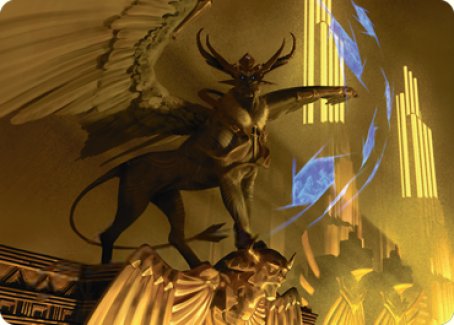 Image of Raffine, Scheming Seer Art Card [Streets of New Capenna Art Series]