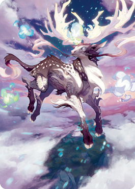 Image of Hinata, Dawn-Crowned Art Card [Kamigawa: Neon Dynasty Art Series]
